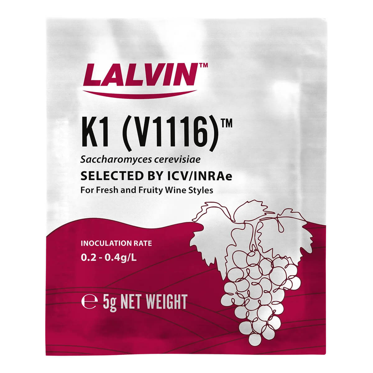 Lalvin Montpellier Wine Yeast - Dry Wine Yeast Lalvin Montpellier Wine Yeast - Dry Wine Yeast