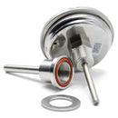 Includes our EZ-Clean thermowell for weldless mounting to pre-drilled kettles (requires 7/8" hole).