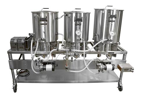 5 Gallon Horizontal Turnkey Gas HERMS Brew System from Blichmann Engineering