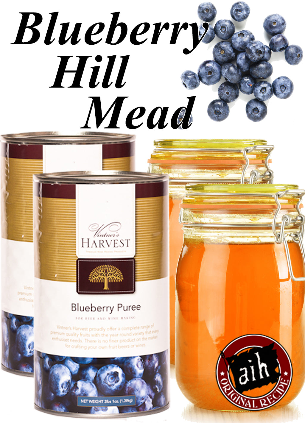 Blueberry Mead Recipe Kit Make a Blueberry Mead