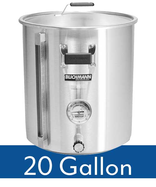 20 Gallon MegaPot Undrilled Brew Kettle