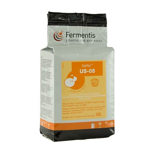 500 g Fermentis SafAle™ US05 Dry Ale Yeast