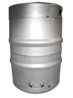 Homebrew Kettle With Two Horizontal 1/2" Couplings - 15.5 Gallons