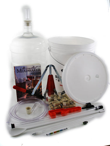 Mead Making Equipment Kit (Plastic Secondary)