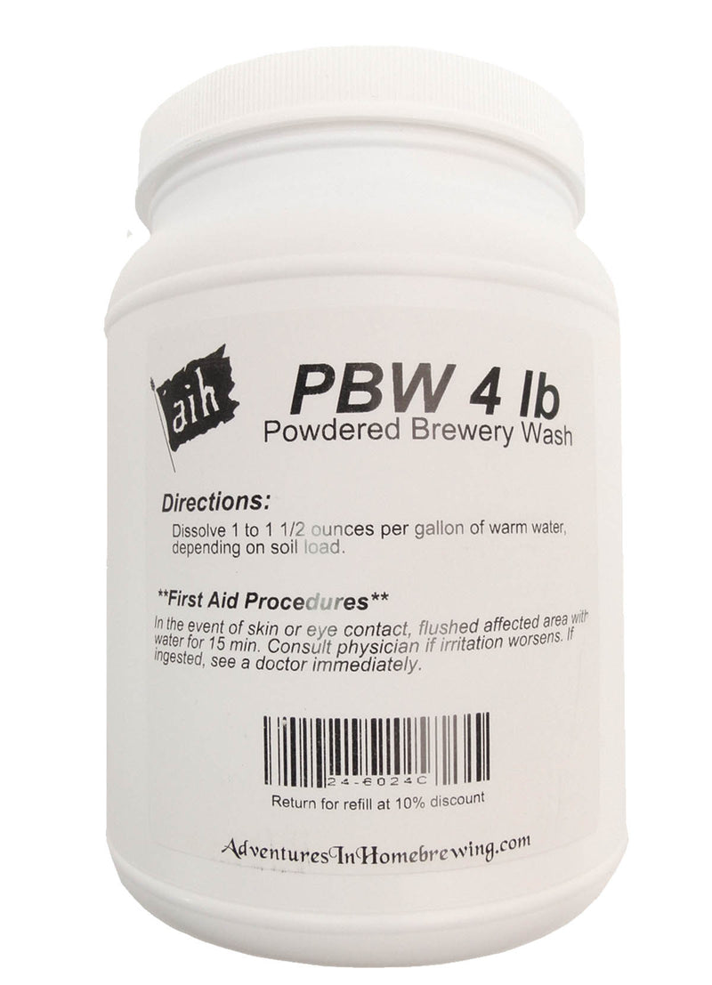 PBW - Powdered Brewery Wash 4lbs