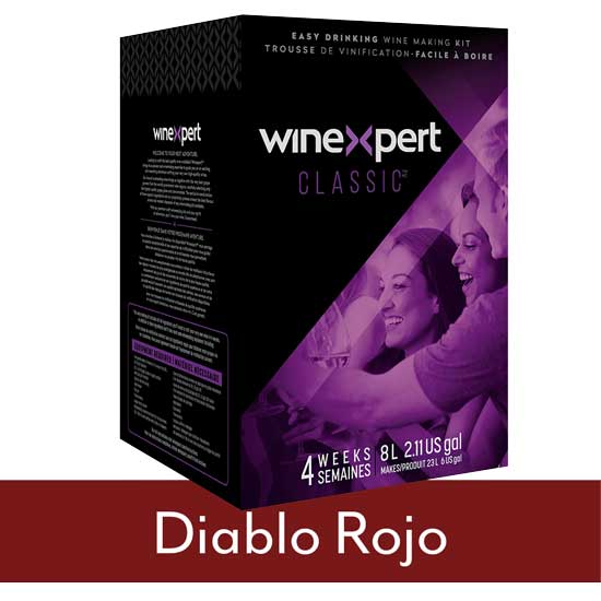 Winexpert Classic Diablo Rojo Red Wine Making Kit