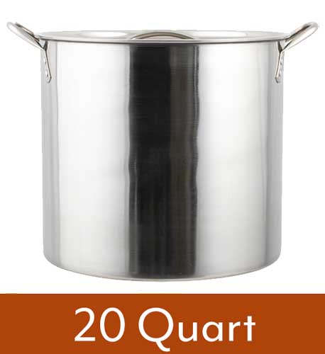 Locking Lid/Cover for 20 Quart Stainless Steel Pail, 20 Quart