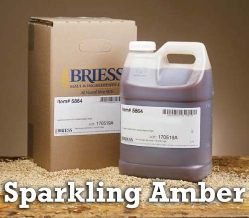 Briess Sparkling Amber Liquid Malt Extract Growler 32 lbs.
