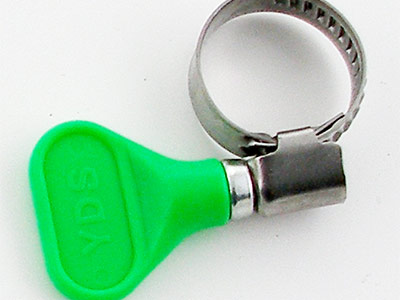 Easy-Turn Hose Clamp 3/4" (Green)