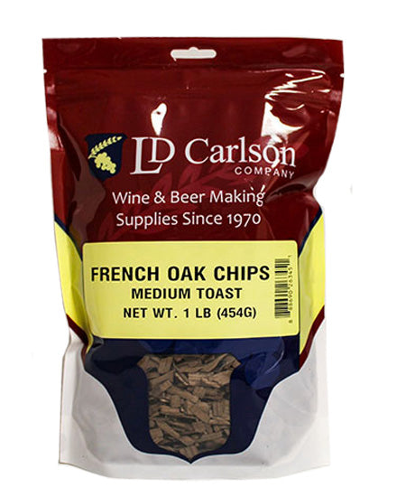 French Oak Chips (Medium Toast ) 1 Lb.