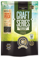 Peach/Passionfruit Cider Pouch Mangrove Jack's Craft Series  2.4 kg
