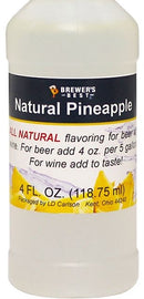 Natural Pineapple Flavoring Extract 4 oz.
