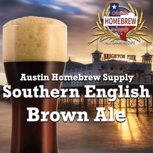 Brewer's Best English Brown Ale Beer Making Kit - 5 Gallon Homebrew Ingredient Set