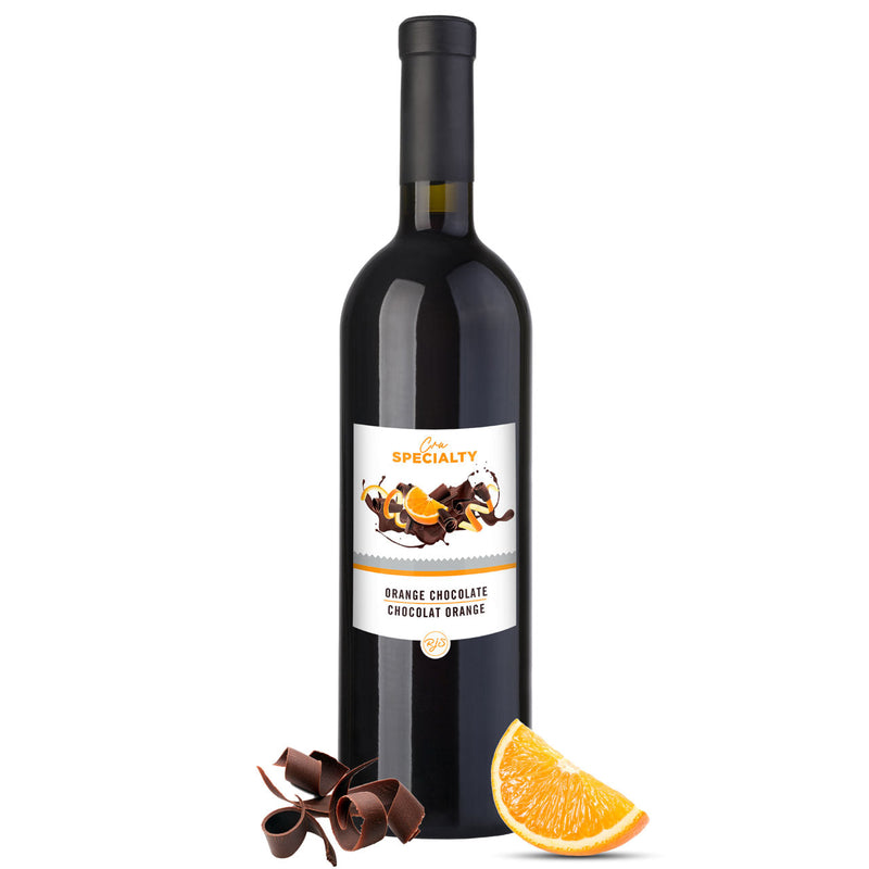 Orange Chocolate Dessert Wine Bottle Image