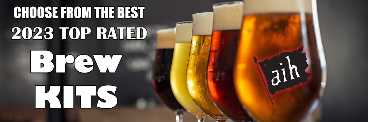 Choose from our 2023 most popular beer recipe kits.