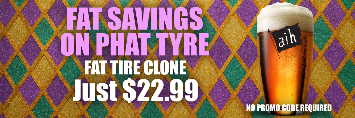 Get a Fat Tire Clone recipe for only $22.99 for a limited time.