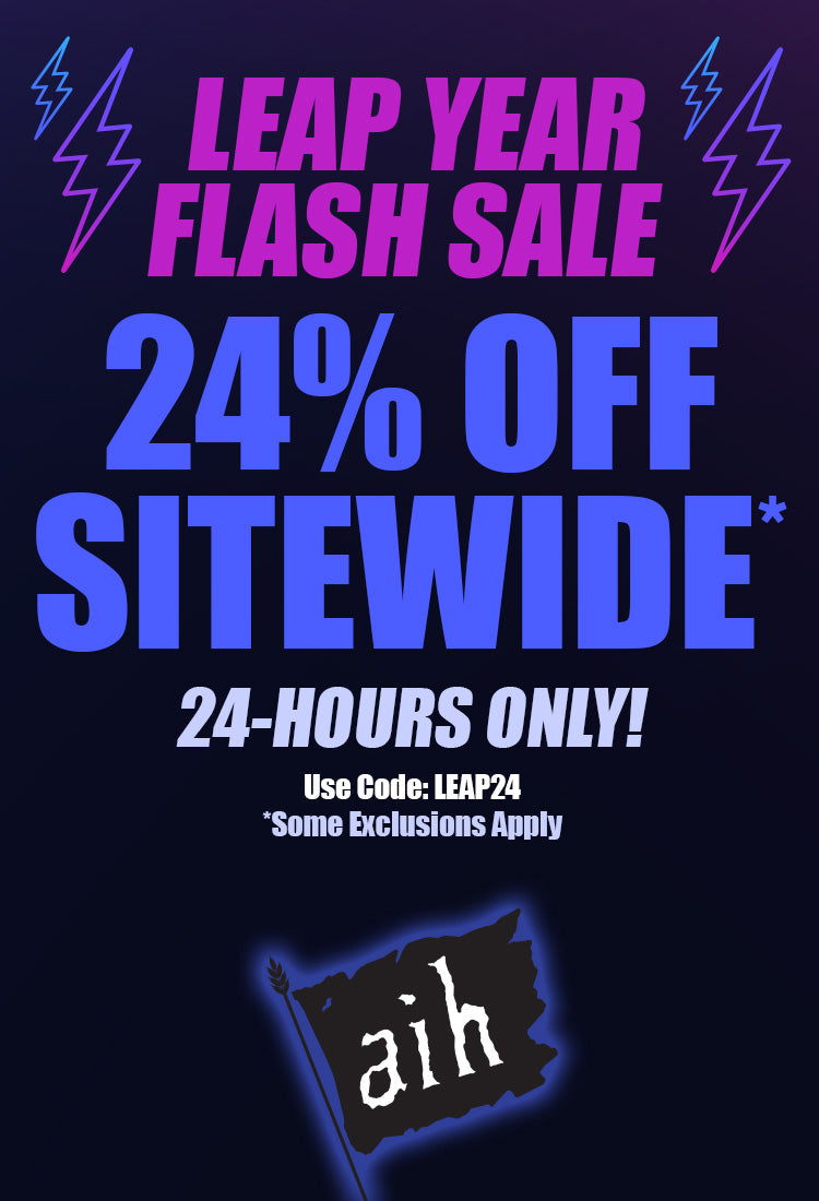 Save 24% sitewide when you use code LEAP24 at checkout.  24 Hour Sale to celebrate leap year.  Some exclusions apply.