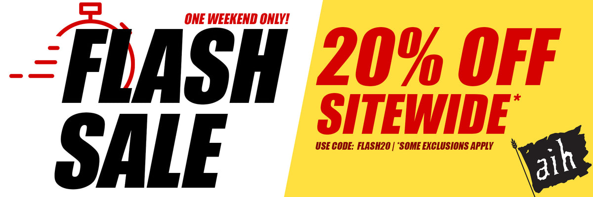 Flash Sale!  For 72 hours, get 20% off sitewide when you use code FLASH20 at checkout.  Some exclusions apply.