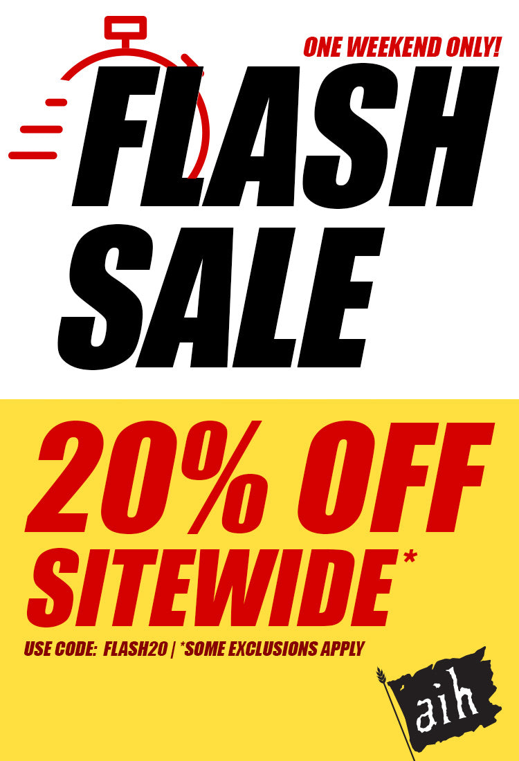 Flash Sale!  For 72 hours, get 20% off sitewide when you use code FLASH20 at checkout.  Some exclusions apply.