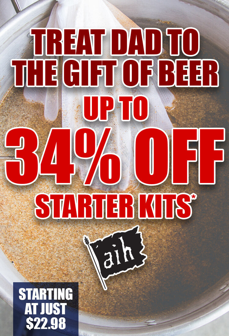 Treat Dad to the Gift of Beer Up to 34% Off Starter Kits Starting at Just $22.98
