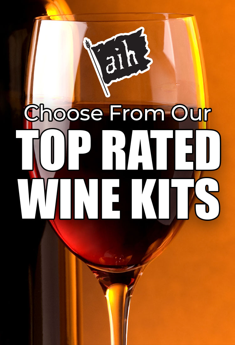 Choose from our most popular wine recipe kits.
