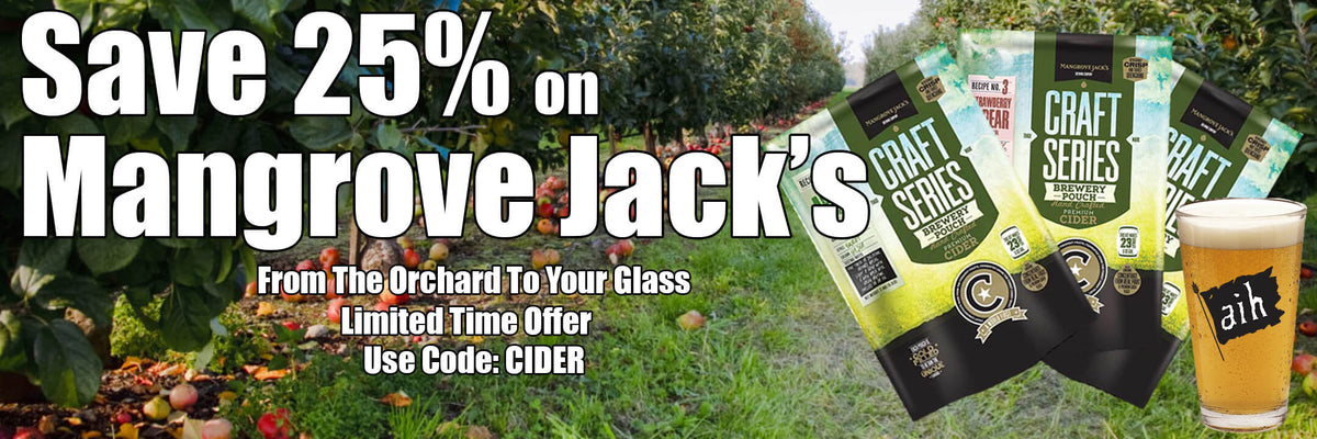 Hard Cider, Easy Savings.  Save 25% on Mangrove Jack’s
From the Order to Your Glass. Use code: CIDER