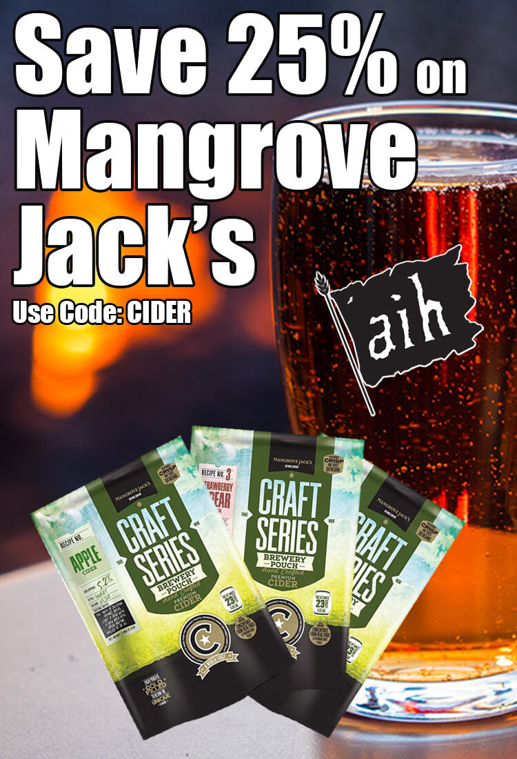 Hard Cider, Easy Savings.  Save 25% on Mangrove Jack’s
From the Order to Your Glass. Use code: CIDER