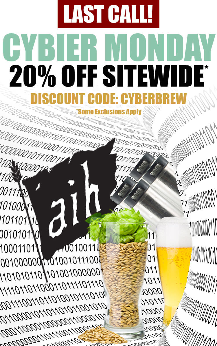 Cybier Monday Extended. 20% Off Sitewide. Discount Code: CYBERBREW. * Some exclusions apply.