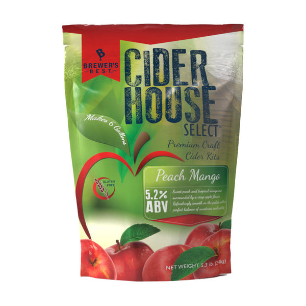 Pouch of Cider House Mango Peach Cider