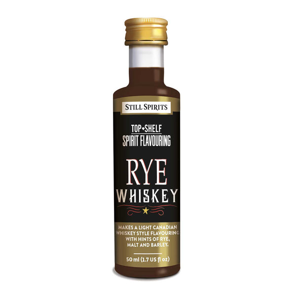 Top Shelf Rye Whiskey Flavoring