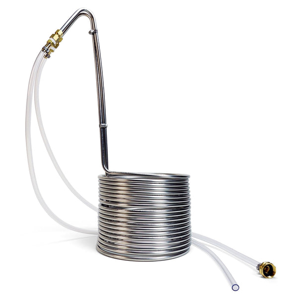 Silver Serpent 50-Foot Stainless Steel Wort Chiller