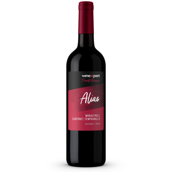 Bottle of Winexpert Alias