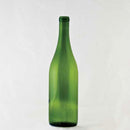 750ml Emerald Green Burgundy Wine Bottle