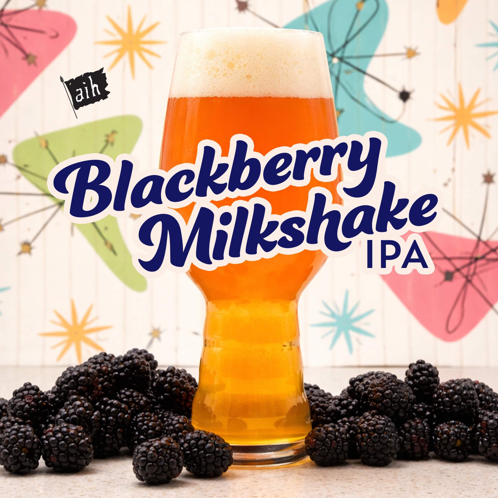 Blackberry Milkshake IPA Extract Recipe Kit