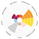 Tasting radar with flavor descriptors for QA23 Wine Yeast