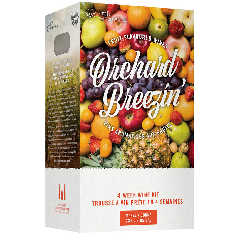 Orchard Breezin' Strawberry Sensation Wine Kit