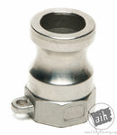 Pro Flow Dynamics 1/2" Type A Male Adapter, Female Thread