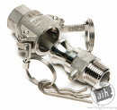 Pro Flow Dynamics 1/2" Type D Female Coupler, Female Thread