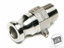 Pro Flow Dynamics 1/2" Type F Male Adapter, Male Thread