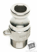Pro Flow Dynamics 1/2" Type F Male Adapter, Male Thread