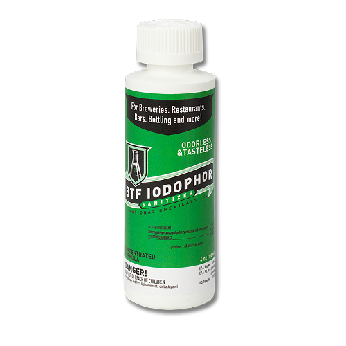 B-T-F Iodophor Sanitizer 4 oz.