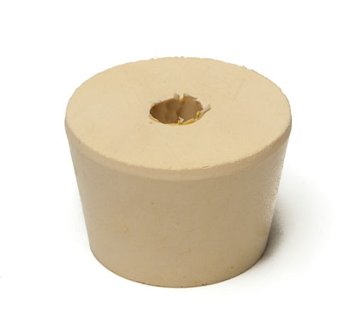 #7.5 Drilled Rubber Stopper Bung