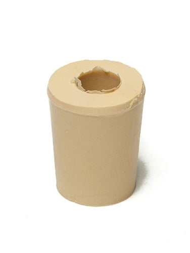 #2 Drilled Rubber Stopper Bung