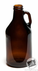 Amber 1/4 Gallon (32 oz) Glass Jug (single)