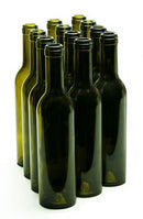 375 ML Dark Green Semi-Bordeaux Mid-Punt Bottles (12/Case)