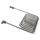 Close up of cooling coils