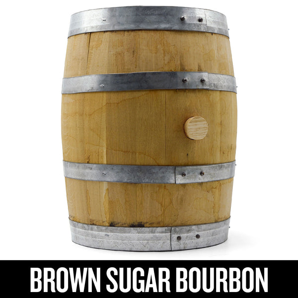 5 Gallon Used Brown Sugar Bourbon Barrel