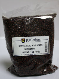 Bottle Seal Wax Beads - Burgundy