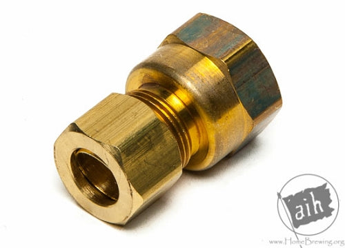 3/8" FPT x 3/8" Compression (Brass)