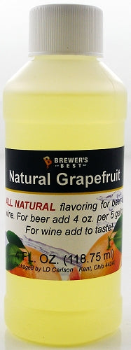 Natural Grapefruit Flavoring Extract 4 oz